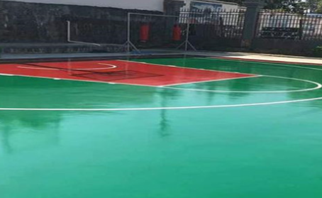 连云港篮球场翻新地面